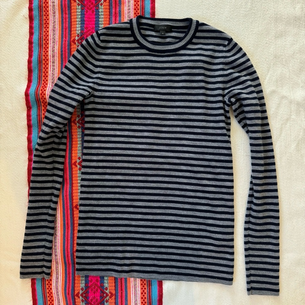 J.Crew Striped Sweater